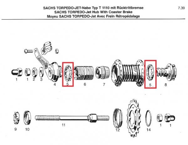 KUGELHALTER SACHS JET, , Ø 33,3 MM, 00 2376 002 001